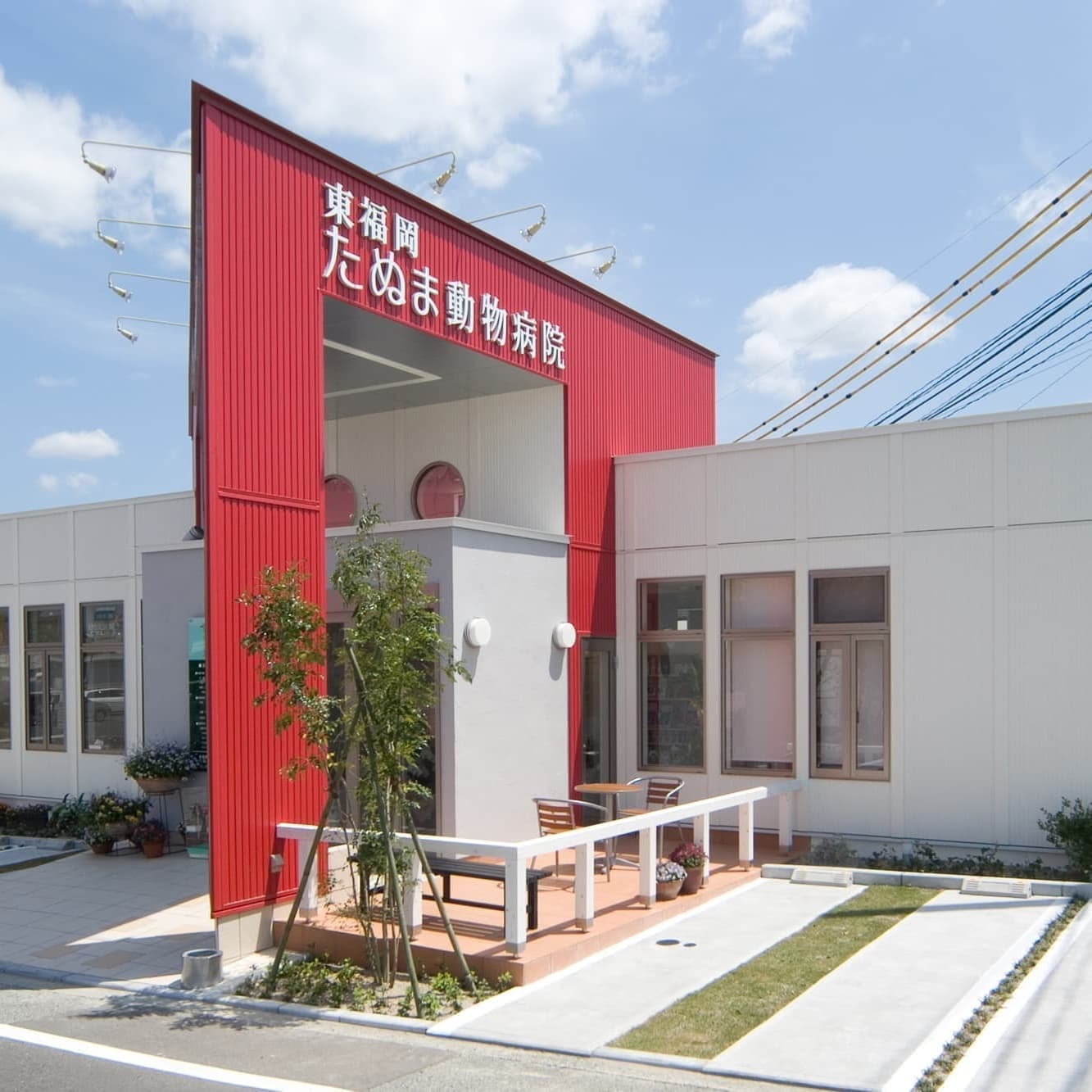 東福岡たぬま動物病院外観
